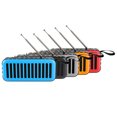 thumbnail image 1 of Gwong Electrónica Altavoz inalámbrico portátil de 360 ​​grados estéreo con energía solar con energía solar FM Radio Bluetooth compatible con Bluetooth 5.0 Caja de sonido para exteriores, 1 of 6
