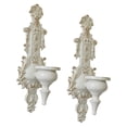 thumbnail image 5 of QSTDGVPW 2 Pieces Candle Holder Candle Stand Candlestick for Living Room Home Desktop White, 5 of 9