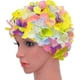thumbnail image 1 of Women\'s Retro Floral Swim Cap" n 26-27s, 1 of 4
