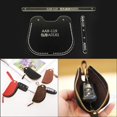 thumbnail image 3 of yuksok 3Pcs Key Bag Handbag Pattern Acrylic Stencil Template Leather, 3 of 9