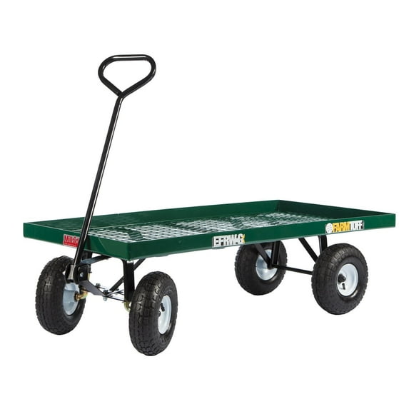 Millside metal deck 24 x 48" garden and shop wagon