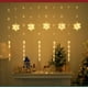 thumbnail image 4 of Decoraciones navideñas, adornos navideños, regalos navideños. Cortina de luces navideñas para exteriores con forma de carámbanos y copos de nieve, con control remoto., 4 of 5