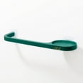 thumbnail image 2 of Wall Mounted Towel Rack Hanging Plastic Towel Bar Storage Rack Bathroom Rack Single Bar Bath Towel Rack, 2 of 9