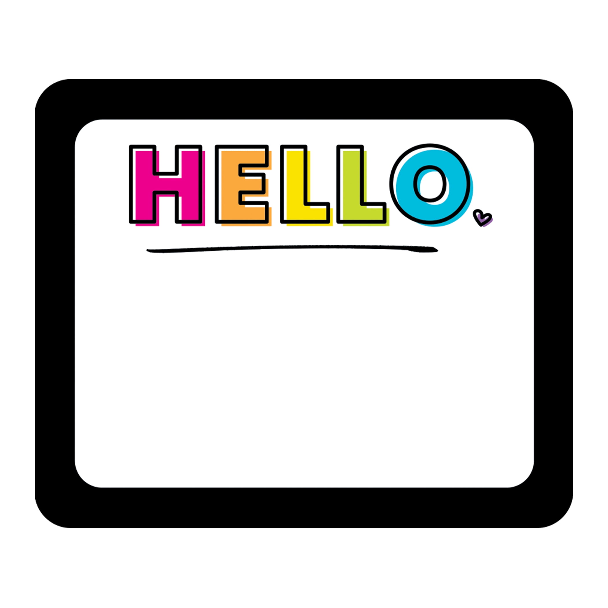 Carson Dellosa Education Kind Vibes Name Tags, 40 Per Pack, 6 Packs