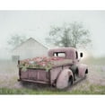 thumbnail image 3 of Deiter, Lori 18x15 Black Modern Framed Museum Art Print Titled - Pink Flower Truck, 3 of 5