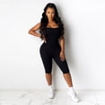 thumbnail image 2 of IROINNID Sleeveless Jumpsuit For Women Below The Knee Plus Size Bandage Halter Yoga Sweatpants Fitness Pants Skinny Jumpsuit, 2 of 4