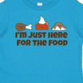 thumbnail image 4 of Inktastic I'm Just Here for the Food Boys or Girls Toddler T-Shirt, 4 of 5