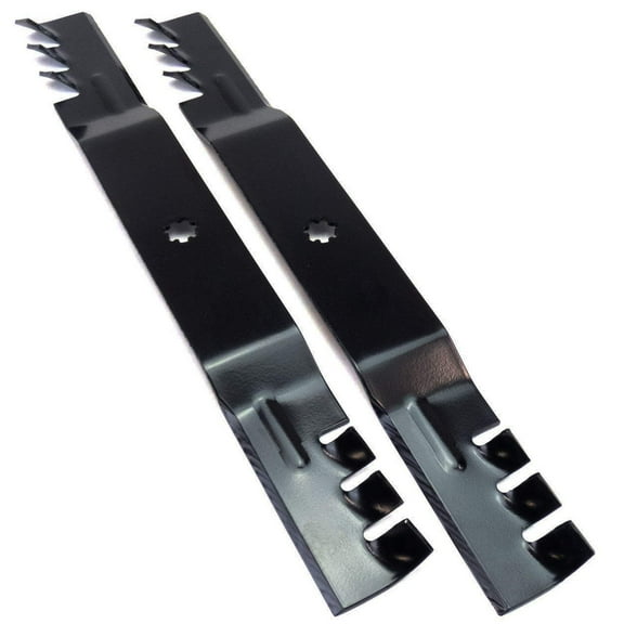 (2) Blades for John Deere 42" D100 LA100 AM137328 AM141033 GX22151 GY20850