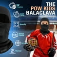 thumbnail image 2 of BUTKLNYTS Kids Balaclava Ski Mask - Cold Weather Full Face Mask with Breathable Vents - Warm Hood for Skiing, Snowboarding, Cycling & Winter Outdoor Sports, 2 of 7