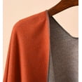 thumbnail image 4 of YooGuoGuo Reversible Shawl Wrap for Women Ladies, Open Front Poncho Cape Warm Blanket for Winter Fall, 4 of 9