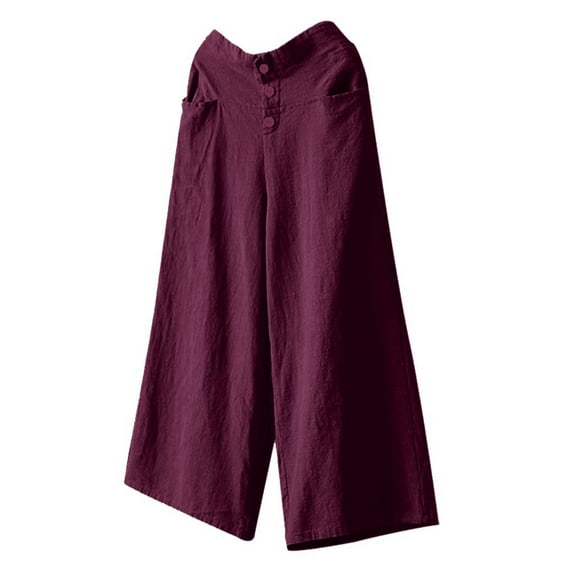 XINXIAOO Womens Trousers Womens Casual Pants Work Pants for Women Lightweight Summer Pants Women Wide Leg Cargo Pants for Women Fall Pants