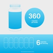 Vital Proteins Collagen Peptides Capsules for Women, Collagen Supplement 360 Capsules