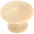 thumbnail image 1 of KNOB CABINET 1-1/4IN BRICH WD, 1 of 1
