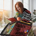 thumbnail image 3 of Teacher Gifts for Women Flannel Throw Blanket for Best Teacher, Soft Warm Teacher Appreciation Blanket Gifts for Teachers'' Day Birthday 50"x 60", 3 of 6