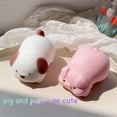 thumbnail image 5 of Juguete antiestrés Squishy de cerdito MSRRTUSY, suave y fidget, 5 of 5