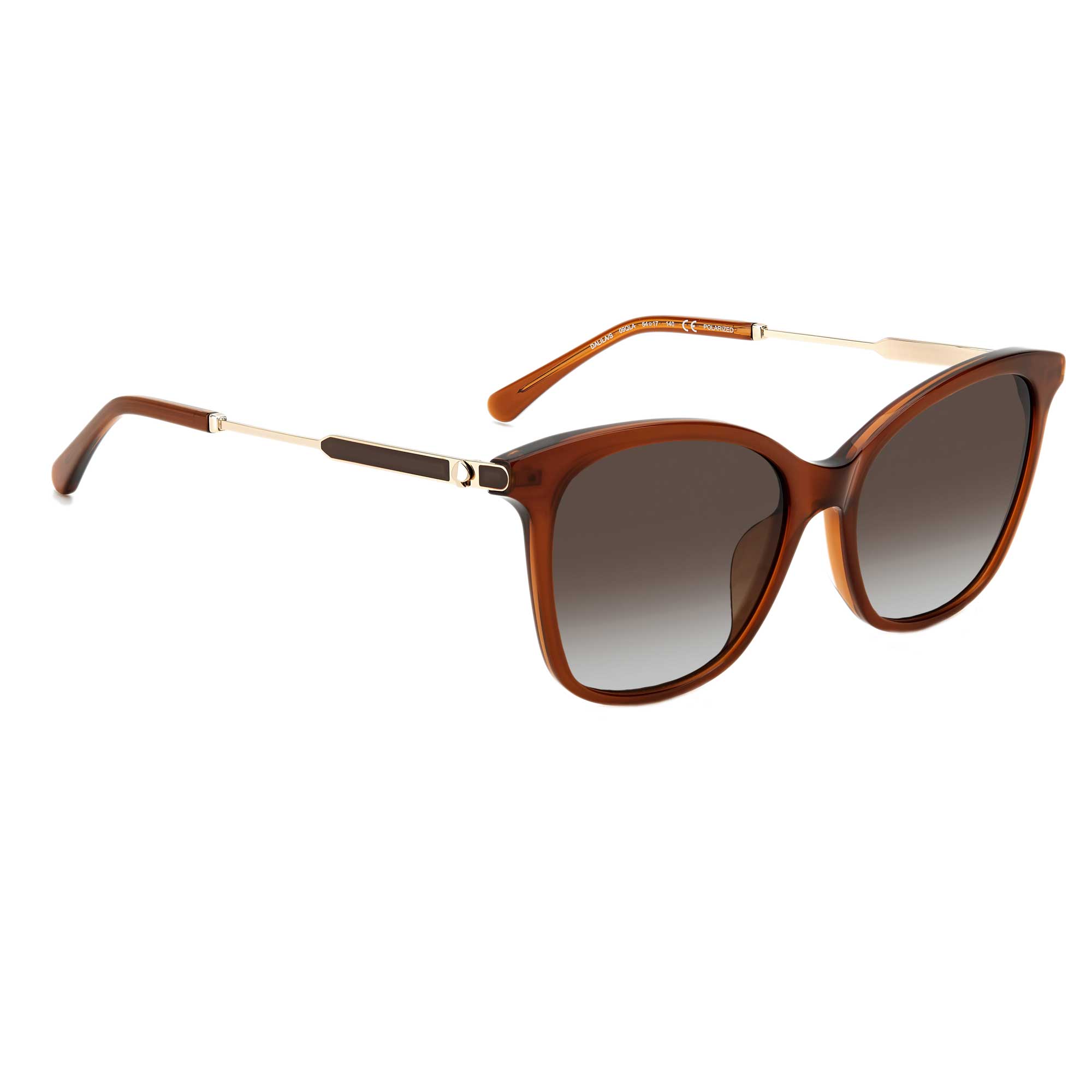 Kate Spade DALILA/S 009Q Women's Brown Cat-Eye Frame Sunglasses