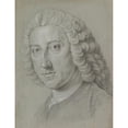 thumbnail image 3 of William Hoare of Bath 19x24 Black Modern Framed Museum Art Print Titled - Portrait of William Pitt the Elder (ca. 1754), 3 of 5