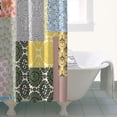 thumbnail image 4 of Pioneer Flower Floral Print Pattern Shower Curtain 36"x72" ,Bathroom Decorative Shower Curtains Set with 12 Hooks,Modern Waterproof Washable Shower Curtain, 4 of 6