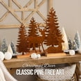 thumbnail image 4 of Ayieyill Christmas Tabletop Decorations Indoor, 5pcs Tree and Reindeer Rustic Christmas Decor, 4 of 7