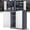 Gray/White, variant on DNA Motoring 72" Gray/Black Lockable Metal Storage Wardrobe Cabinet w/Hanging Rod & 4 Shelves