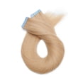 thumbnail image 3 of MY-LADY Tape in 100% Real Remy Russian Human Hair Extensions Seamless Full Head Skin Weft Highligh Hairpiece Straight 20pcs 12"-24", 3 of 10