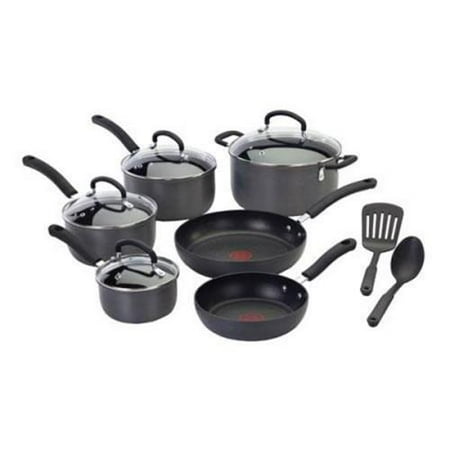 T Fal 1 Qt Saucepan Cookware Compare Prices At Nextag E918sc64 T Fal Ultimate Hard Anodized 12 Piece Cookwar