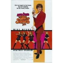 Austin Powers 2 Movie Poster Metal Sign 8Inx 12In Metal Print 8x12 Square Adults Best Posters