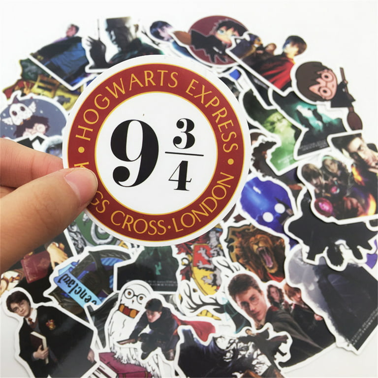 50pcs/Pack Harry Potter Vinyl Stickers