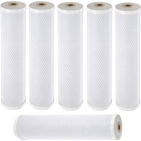 155263, RFFE20-BB Compatible Radial Flow Iron Reduction Cartridges 6 PACK