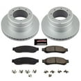 thumbnail image 2 of PowerStop Rear Geomet Coated Brake Rotor and Pad Kit Fits: FORD Select Models CRK5579, 2 of 4