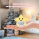thumbnail image 5 of Adornos pequeños de lana tejidos a mano con forma de estrella. Decoraciones para el hogar con dibujos animados de energía positiva., 5 of 8