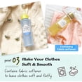 thumbnail image 4 of Natural Fabric Conditioner for Sensitive Skin, Plant-Based Laundry Softener for Baby & Pet, Reduces Fabric Wrinkles, Long-Lasting Scent & Odor Control from Japan, FRENCH MACARON, 20.3 Fl Oz, 4 of 5