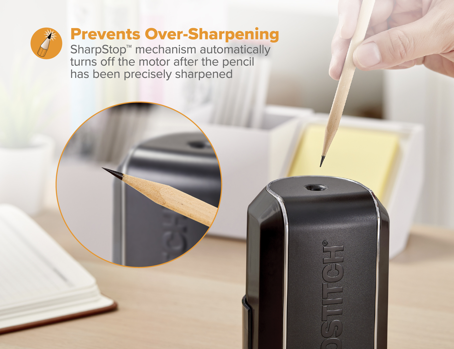 Bostitch Vertical Electric Pencil Sharpener photo 4