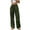 Army Green Pants fot Women, variant on AINIYS Women's Cargo Jeans Wide Leg Multi-Pocket Trousers for Casual Street Daily Wear Army Green L