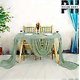 thumbnail image 3 of PolkaHome 1 piece Cheesecloth Table Runner - Cotton Cheesecloth Tablecloth -, 3 of 5