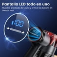 thumbnail image 3 of Aspiradora Inalámbrica S3 Rojo y Gris | 35 kPa Succión Máxima 350 W, Pantalla LED, Autoestable - Limpieza Eficiente para Suelos Duros, 3 of 8