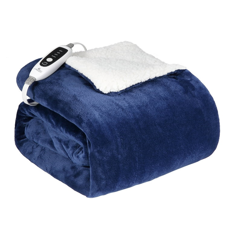 Biddeford Blankets Velour/Sherpa Heated Blanket BJ's, 55 OFF