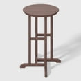 thumbnail image 5 of WestinTrends Malibu Outdoor Patio Counter Height Bar Stools Bistro Bar Table 4-Piece Set, Dark Brown, 5 of 8