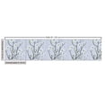 thumbnail image 3 of Flower Fabric by the Yard, Blossoms of the New Season Flowering Hopes Cherry Tree Illustration, Decorative Upholstery Fabric for Sofas and Home Accents, Pale Ceil Blue and White by Ambesonne, 3 of 5