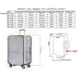 thumbnail image 3 of YIEMEEN Thicken Luggage Cover Suitcase Cover Protector Clear Luggage Sleeve Protector, 3 of 15