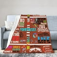 thumbnail image 3 of Football Blanket - Football Blankets Football Gifts for Boys Kids Adult Plush Blanket for Couch Bed Sofa Home Decor 50"x60", 3 of 6