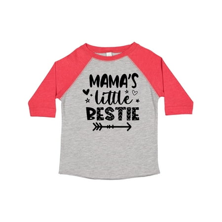 

Inktastic Mama s Little Bestie with Arrow and Hearts Gift Toddler Boy or Toddler Girl T-Shirt