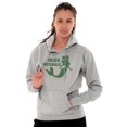 thumbnail image 3 of St Patrick's Day Irish Mermaid Hoodie Sweatshirt Women Brisco Brands S, 3 of 5