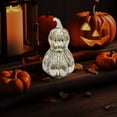 thumbnail image 4 of Starry Night Glass Pumpkins - Illuminated LED Fall Decor with Auto Timer - Sparkling Halloween & Thanksgiving Centerpiece for Bedroom, Mantel, or Entryway, 4 of 5