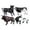A, variant on 4pcs Cattle Figurine Simulated Bull Realistic Animals Cow Educational Figurine for Kids Ages 3-8 - A