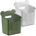 thumbnail image 6 of Eease 2pcs Hanging Box Wall Hanging Storage Basket Plastic Storage Box Wall Mount Organizer, 6 of 7