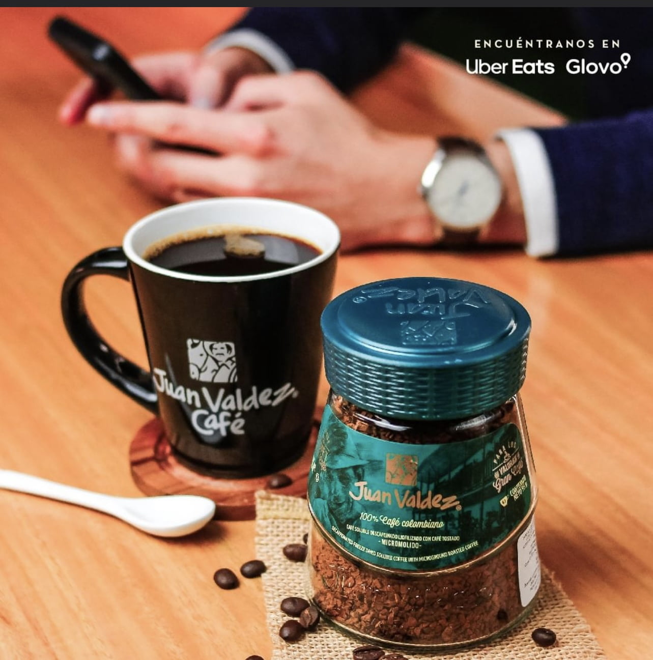 Juan Valdez Decaffeinated Instant Coffee, 3.35 Oz, Colombian Blend, Medium Roast
