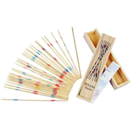 Wooden Matches For Sale JOYFEEL Clearance 2019 Baby Educational Wooden Traditional Mikado Spiel Pick Up Sticks With Box Game Best Toy Gifts for Children Kids ()