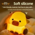 thumbnail image 3 of Highland Cow Night Light for Kids, Cow Cute Animal Gift Soft Silicone LED Lamp with Dimmable and Timer, Bedroom Bedside Table Decor, Birthday Christmas Gifts for Children Baby, 3 of 8
