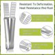 thumbnail image 3 of Stainless Steel Tea Bag Squeezer 2pcs Silver Tea Bag Squeezer Pliers Long Gift, 3 of 5